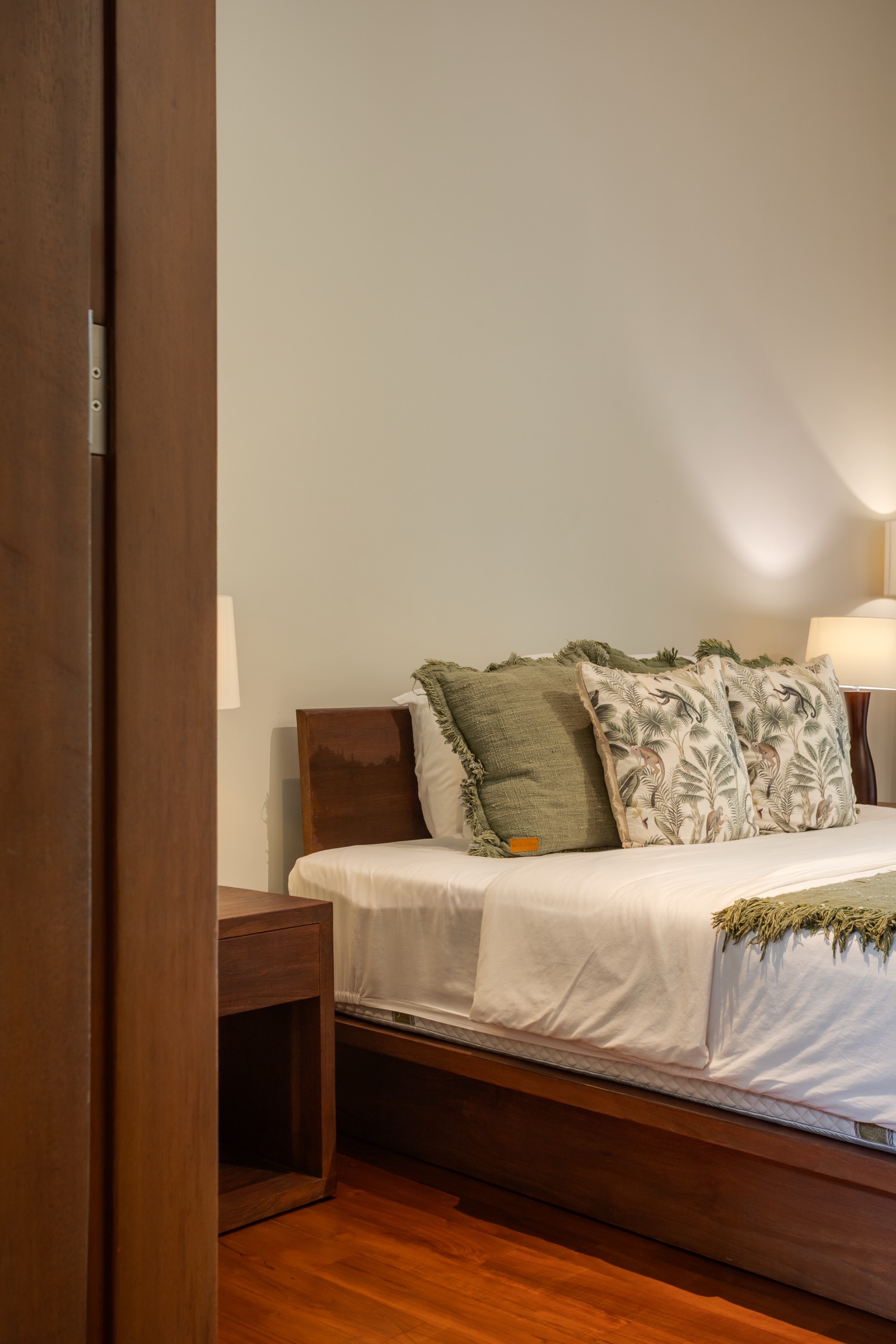 Bedroom 3 — bathroom with freestanding bath