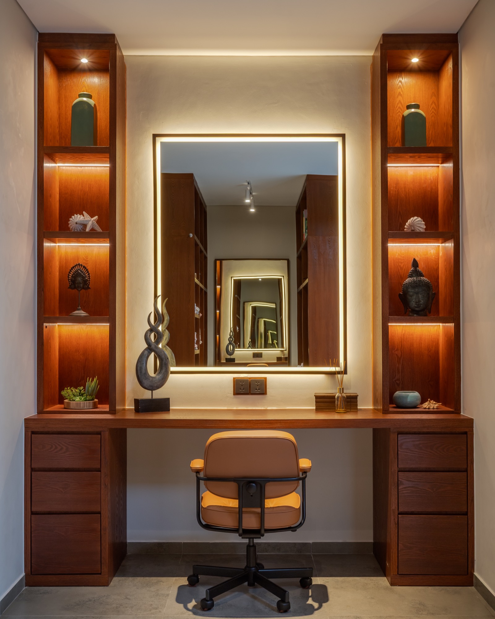 Bedroom 3 — dressing area and storage